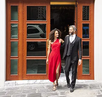 Servicio de habitación de lujo